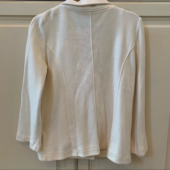 525 America cream sweater jacket size M - Picture 3 of 4
